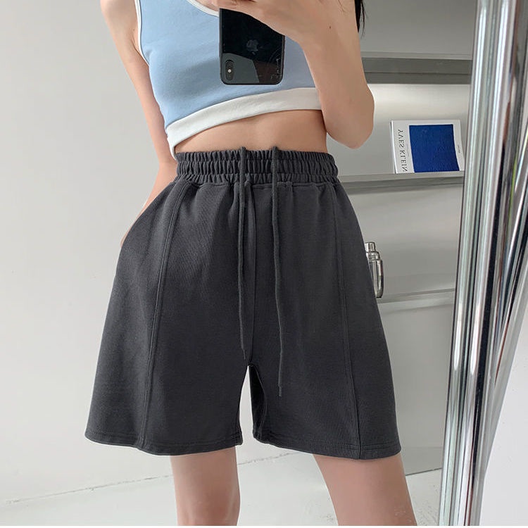 COZOKC COZOK Quần đùi thể thao COZOK lưng thun cao dây rút trẻ trung thời trang cá tính