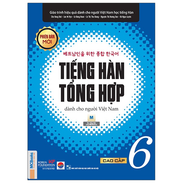 Sách - Combo Giáo Trình Tiếng Hàn Tổng Hợp Dành Cho Người Việt Nam Trình Độ Cao Cấp 6 (Giáo trình + SBT)