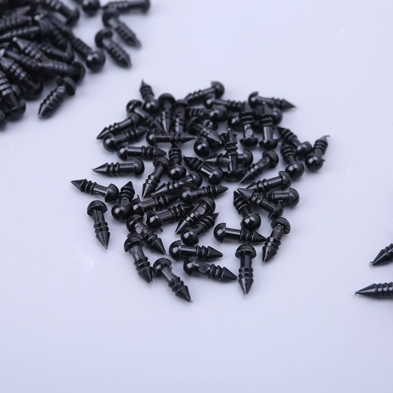 Set 150 Vòng Đệm Mắt Mũi Màu Đen An Toàn Cho Nữ