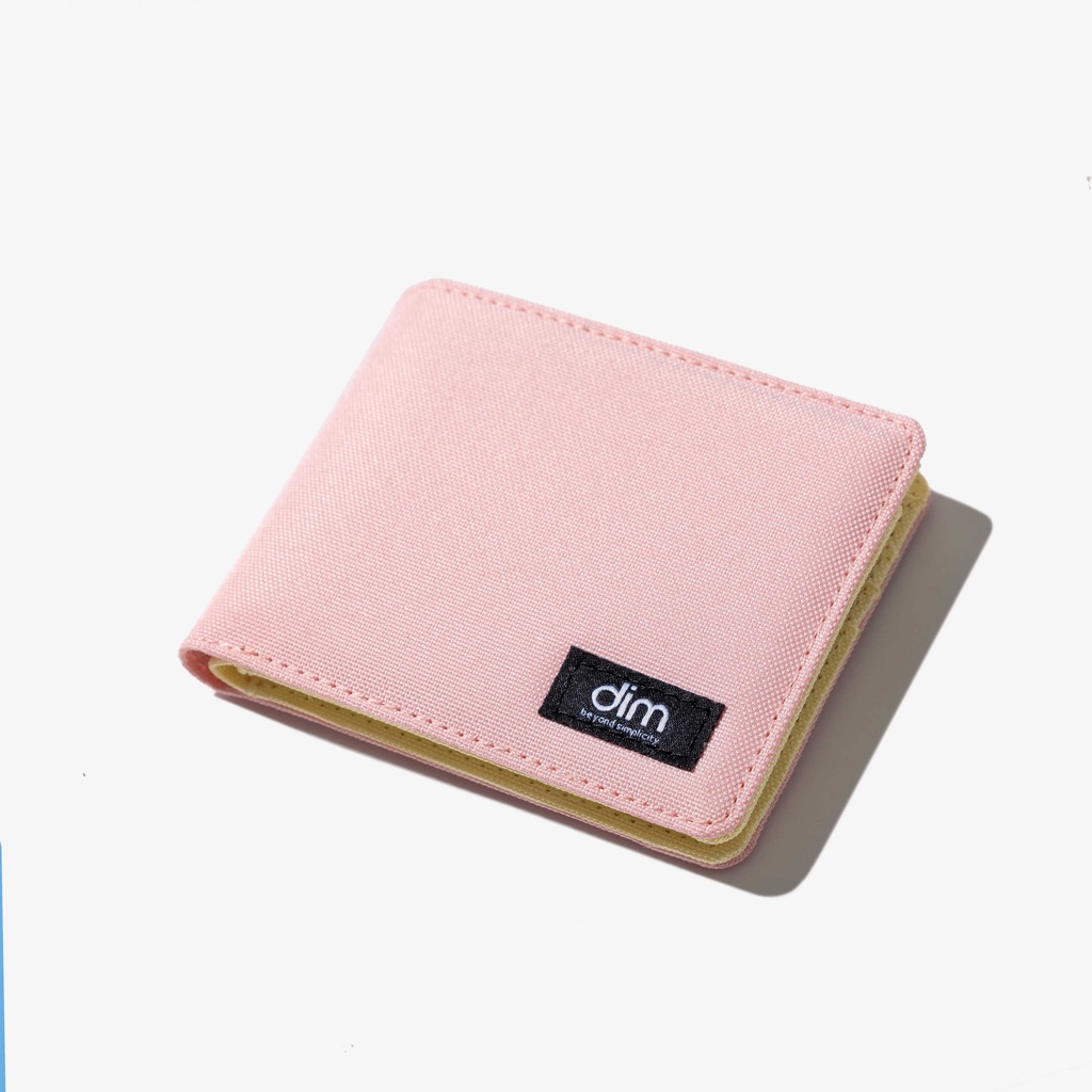 Ví vải gập đôi DIM Basic Wallet 2 Form Ngang - Pastel Color