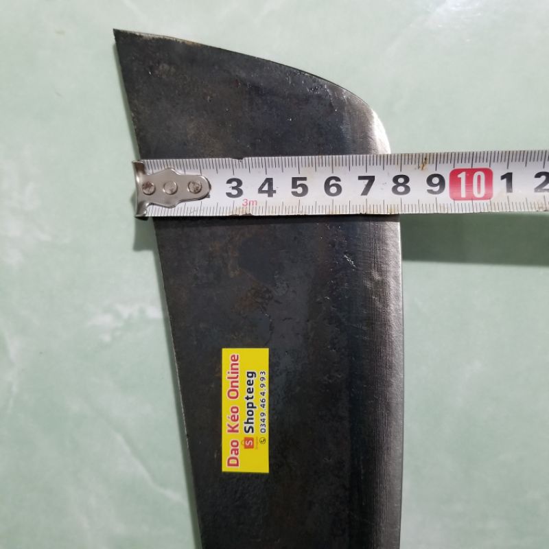 Dao chặt dừa siêu bén chuẩn thép rèn Cao Cấp 400mm - 430g