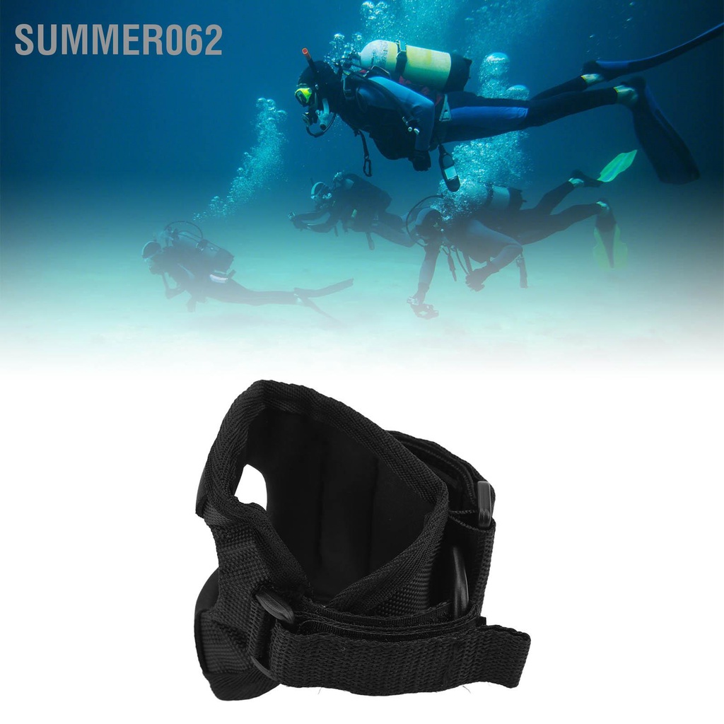 [Hàng Sẵn] Đai Đeo Tay Gắn Đèn Pin Mềm Mại Có Thể Điều Chỉnh Cho Hoạt Động Lặn Biển【Summer062】