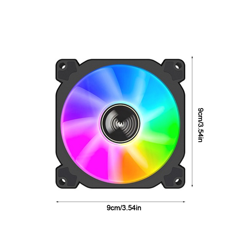 Quạt Tản Nhiệt Cpu Rgb 90mm 3 Chế Độ Tiện Dụng