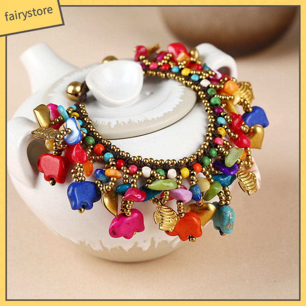 Vòng tay chuỗi hạt phong cách Bohemian thời trang cá tính