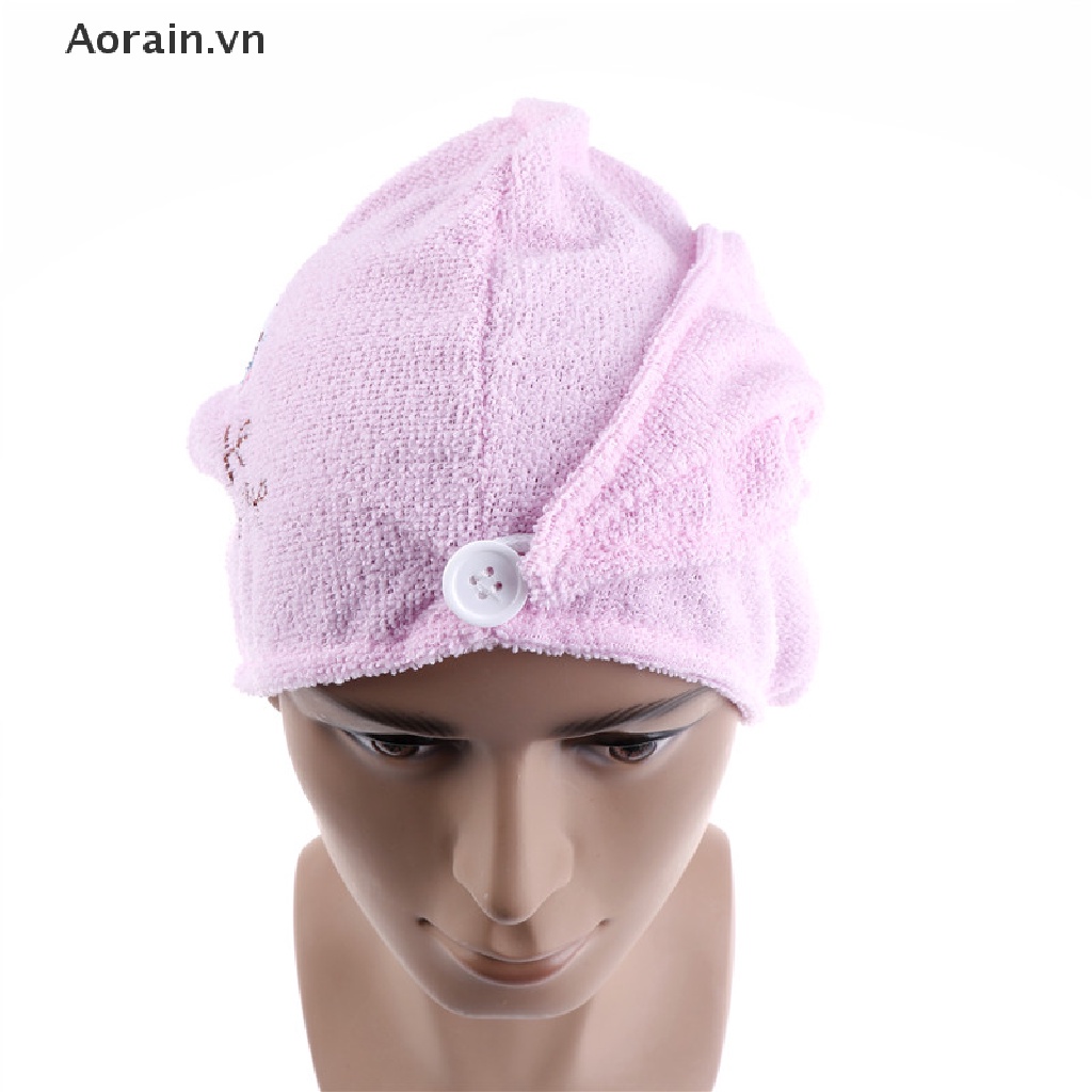 Mũ Trùm Đầu Làm Khô Tóc Siêu Mượt Tiện Lợi