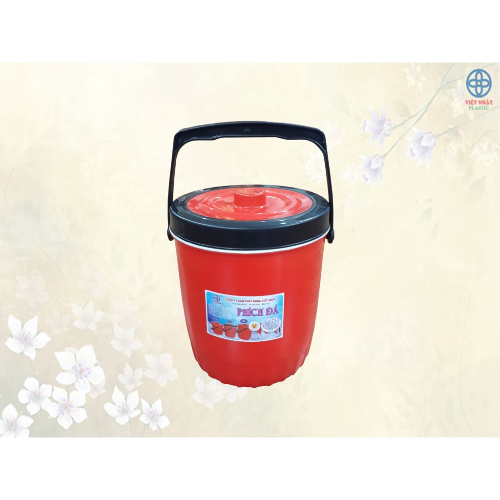 ⚡️CHÍNH HÃNG VIỆT NHẬT⚡️ Phích đá 5L 7L Nhựa Việt Nhật Phích Ủ đá Tròn VIệt Nhật Plastic Bình Giữ Nhiệt - Phích đá tròn