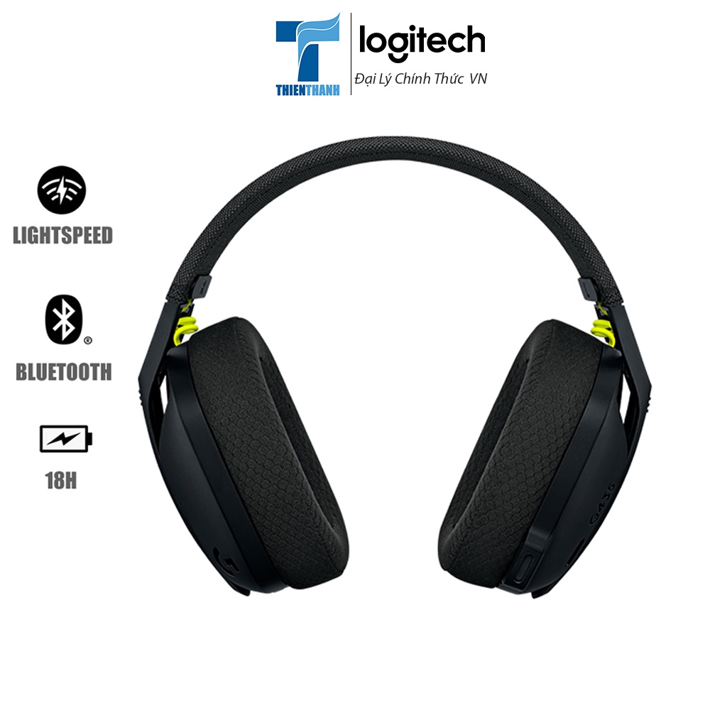 Tai Nghe Gaming không dây Logitech G435 Lightspeed