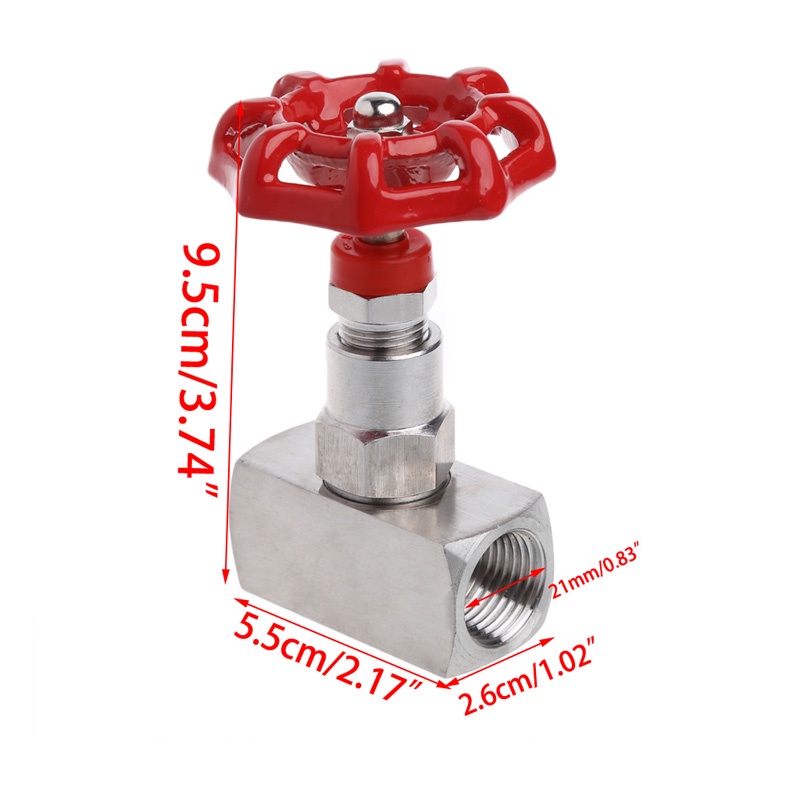 Van áp suất cao 1/2&quot; DN15 bằng thép không gỉ 304 J13W 160P