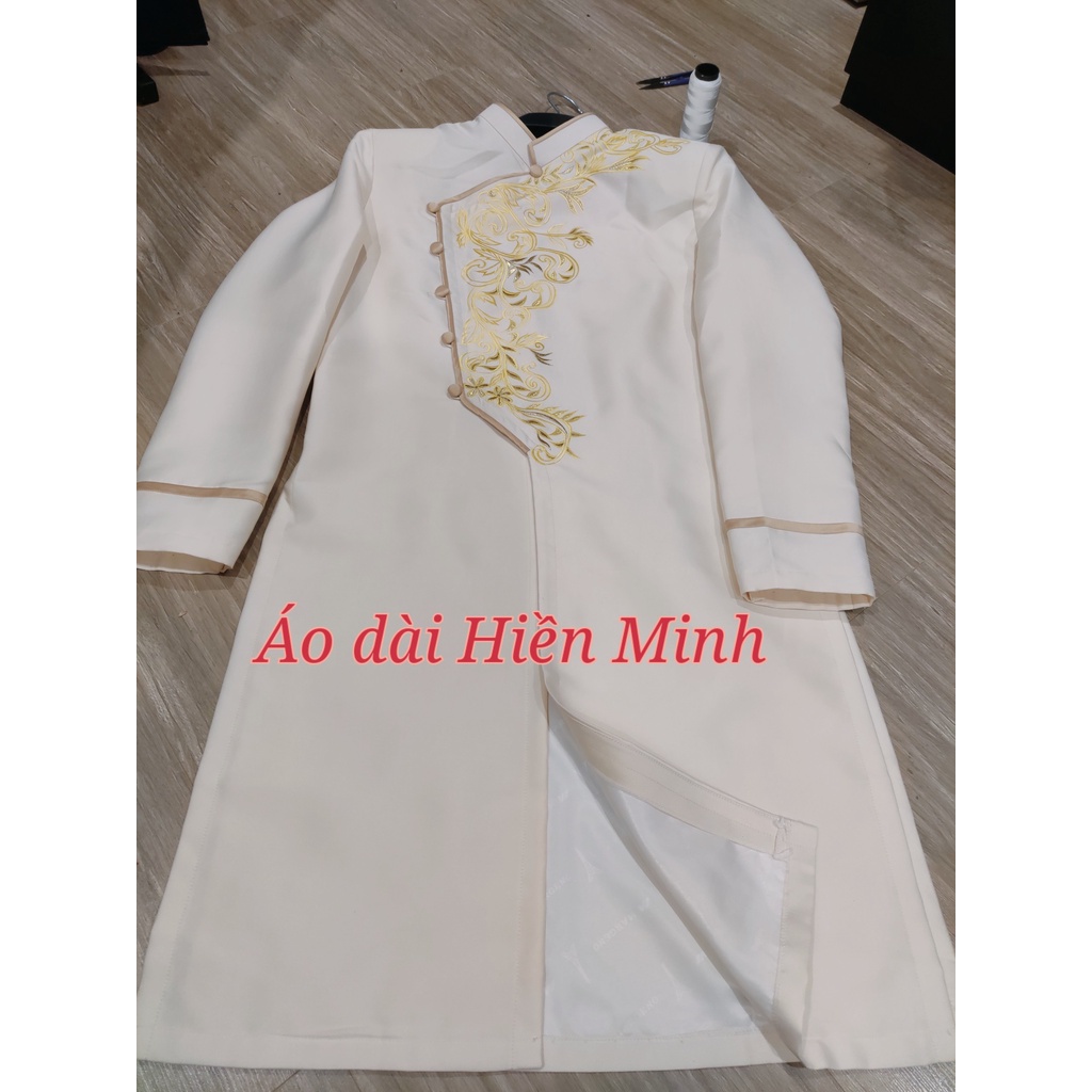 Áo dài nam cách tân hiện đại thiết kế độc đáo