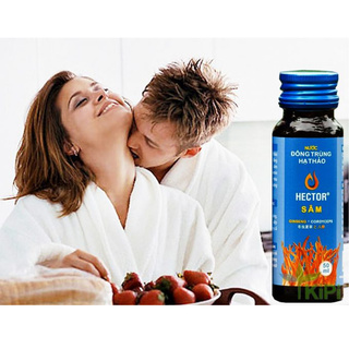 (Giá Hủy  Diệt) Đông trùng hạ thảo hector sâm, tăng cường sinh lực, hộp 10 chai