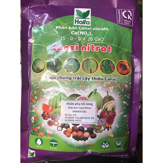 Phân bón Canxi nitrat gói 1kg