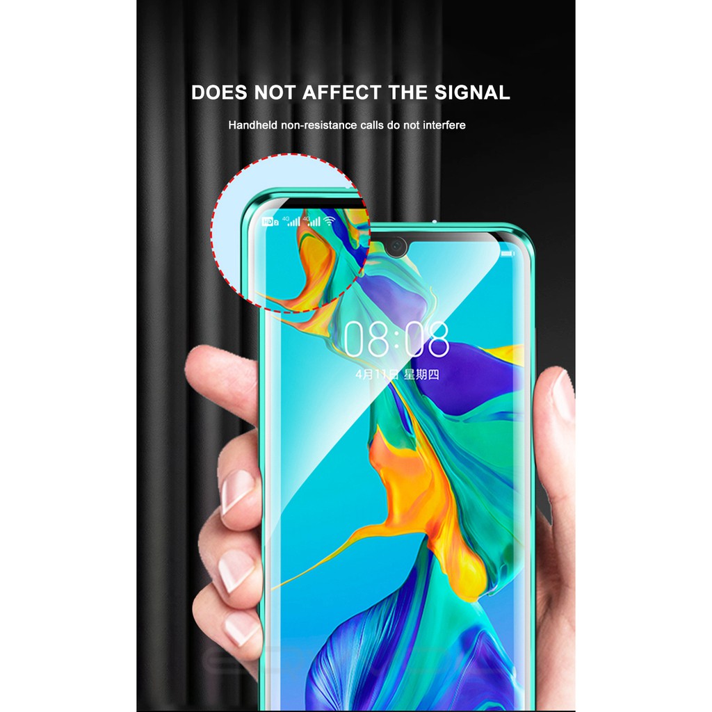 SAMSUNG Ốp Lưng Kính Cường Lực Hai Mặt Từ Tính Cho Samsung P40Pro P40Pro + P40 P30 P30Pro P30Lite P20Pro P20