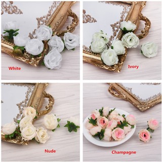 Hoa Hồng Giả Bằng Lụa Dùng Trang Trí