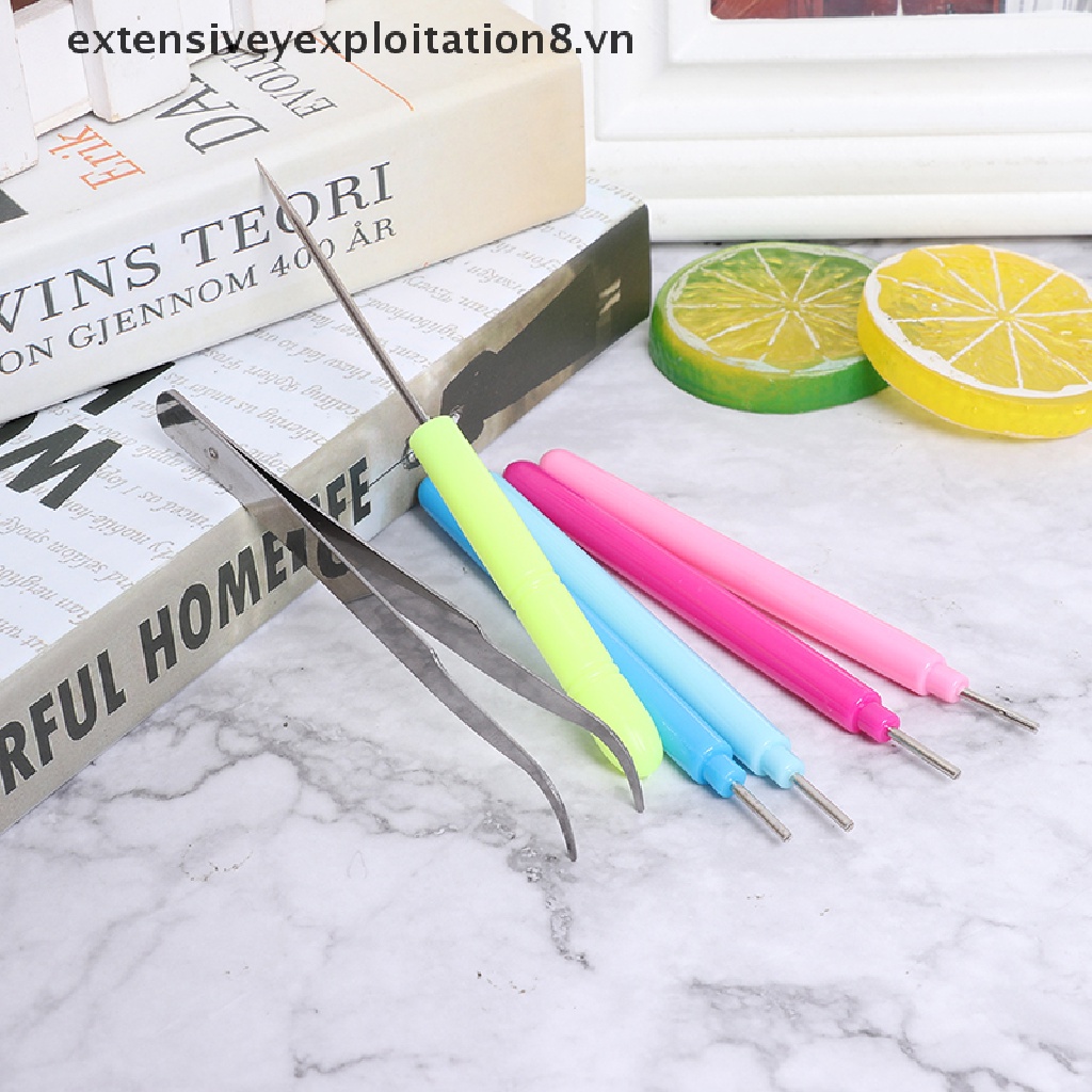 Bộ 6 Dụng Cụ Bút Tạo Hình Quilling Có Rãnh DIY