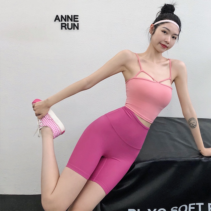 Quần ngắn ANRAN phong cách thể thao thời trang dành cho nữ