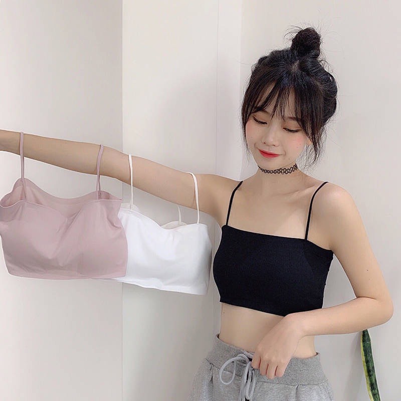Áo bra nữ quây 2 dây su đúc lạnh kiểu dáng Hàn Quốc siêu đẹp - Moon Underwear