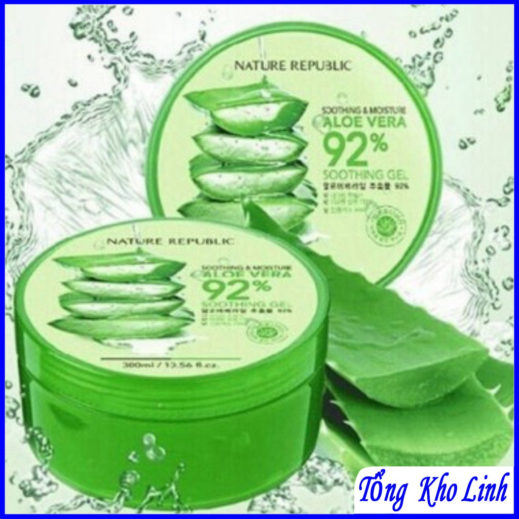 gel lô hội đa năng aloe vera nature republic 92 – Hàn quốc