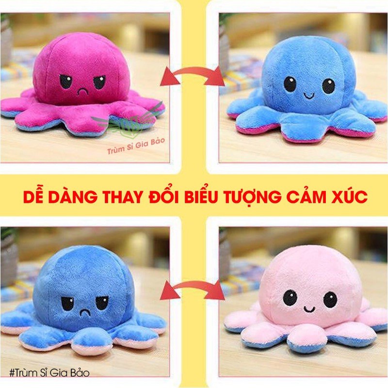 Bạch Tuộc Cảm Xúc - Bạch Tuộc 2 Mặt Cute Ngộ Nghĩnh