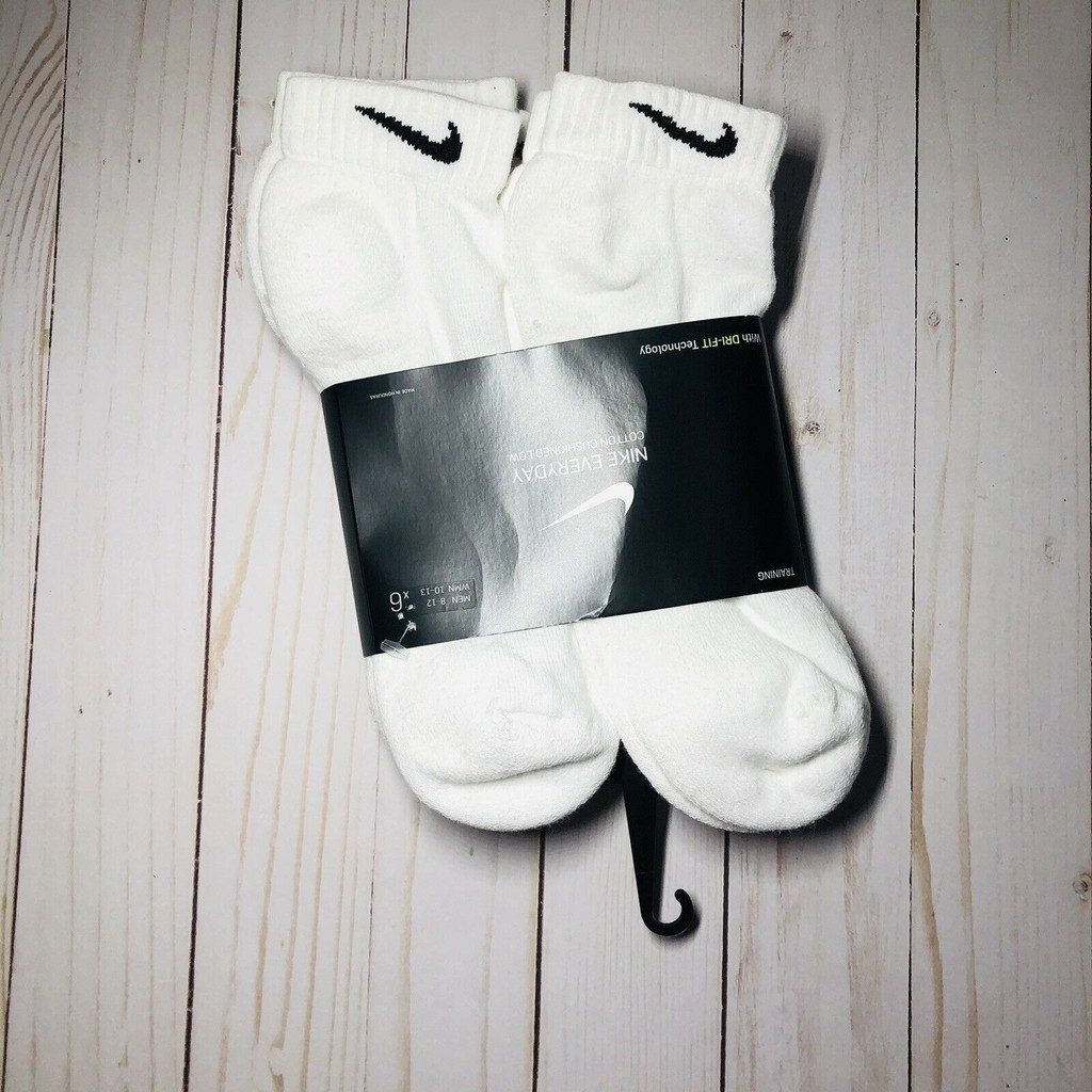 Vớ tất Nike Dri-fit Everyday Cushion Low (SX7670-100) chính hãng :)) . new ! . 🇻🇳 2020 : ": : ¹