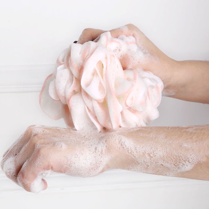 Bông Tắm Tạo Bọt Cỡ Lớn Mềm Mại Tiện Dụng