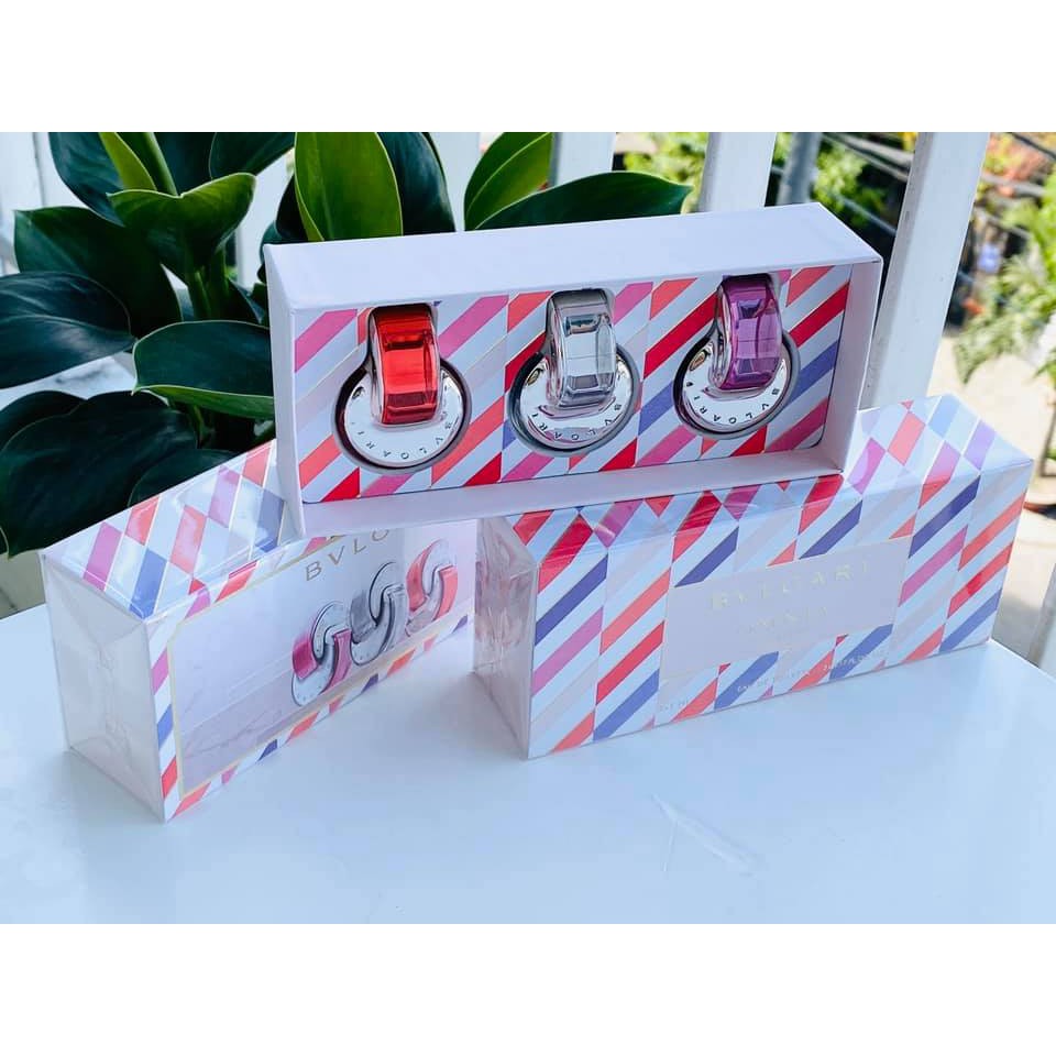 Bộ nước hoa Giftset BVLGARI Omnia Mini 5ml*3pc | Giftset | Tien Perfume