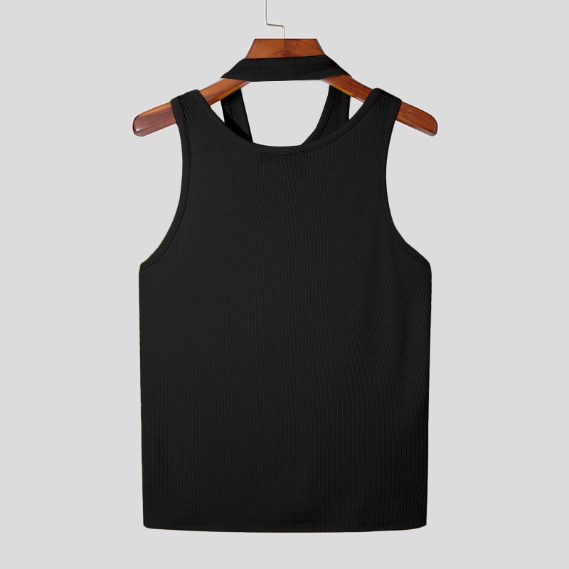 Áo Thun Ba Lỗ Màu Sắc Đơn Giản Form Ôm Thời Trang Cho Nam