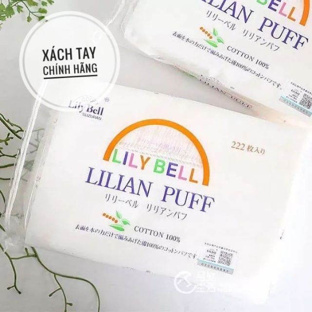 Bông Tẩy Trang LiLy Bell