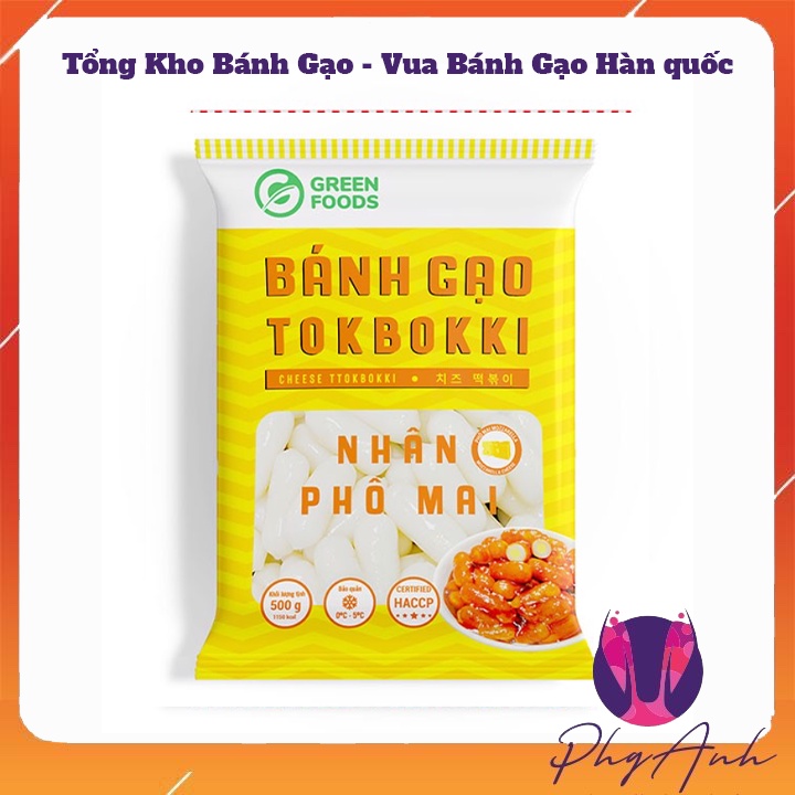 [Mã GROXUAN1 giảm 8% đơn 150K] Vua Bánh Gạo Phô Mai TOKPOKKI HÀN QUÔC 500GR GF | BigBuy360 - bigbuy360.vn