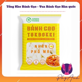 Vua Bánh Gạo Phô Mai TOKPOKKI HÀN QUÔC 500GR GF