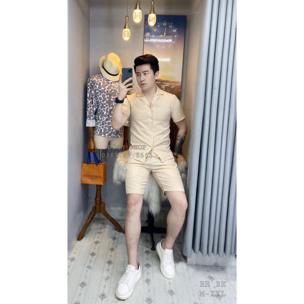 Bộ Đũi Cổ Vest Mùa Hè Cao Cấp 2021 | BigBuy360 - bigbuy360.vn