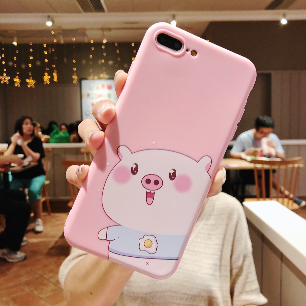 [ SAMSUNG ] Ốp Lưng Silicon Heo Hồng - B029 | BigBuy360 - bigbuy360.vn