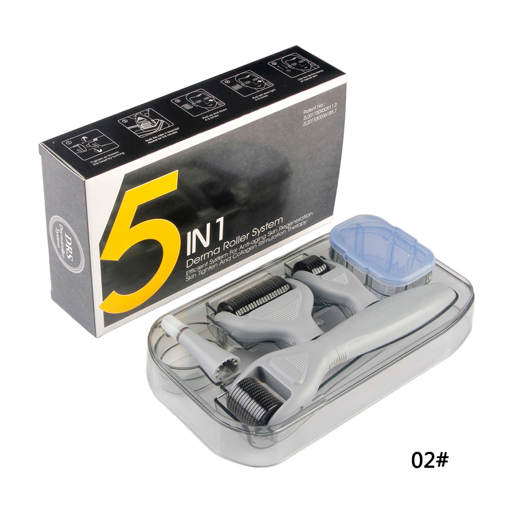 [Hàng mới về] Cây lăn kim 5 trong 1 giúp chăm sóc da giảm nếp nhăn hiệu quả