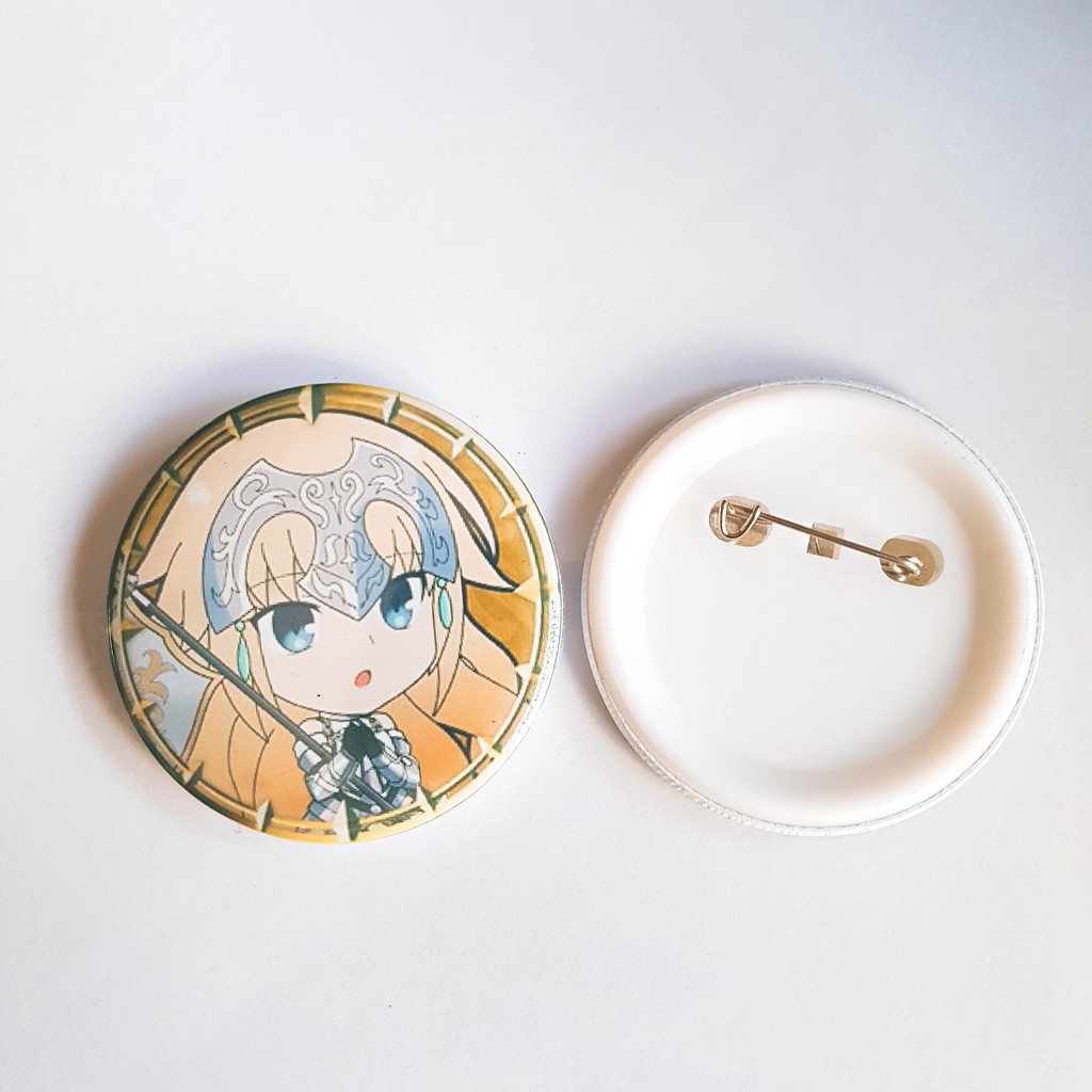 ( 1c ) Huy hiệu cài áo in hình anime chibi JIBAKU IDENTITY AMONG US SWORD ART ONLINE SÁT PHÁ LANG anime chibi