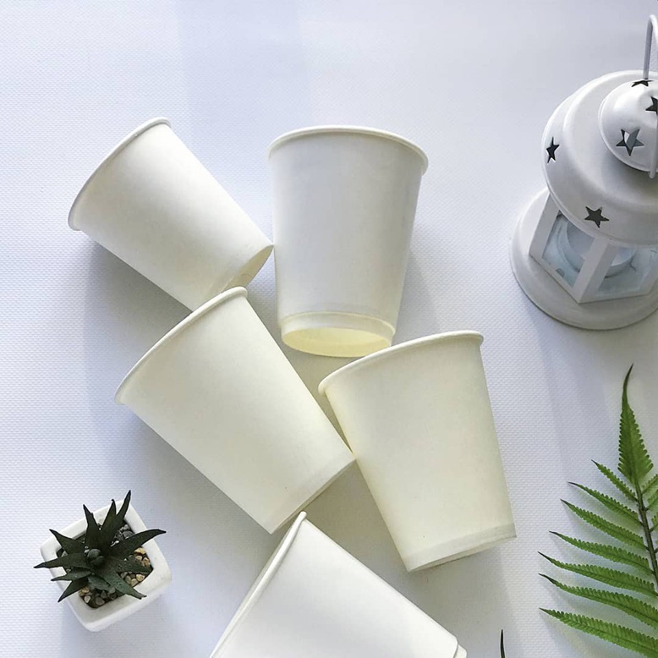 Ly giấy Kleur - Set 10 Ly lạnh 8oz EU 280ml - Trắng