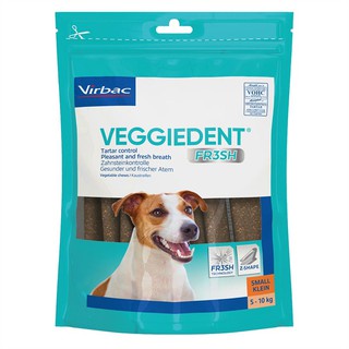 Virbac VEGGIEDENT FR3SH 5-10kg ( 15 cây ) - xương gặm sạch răng cho chó