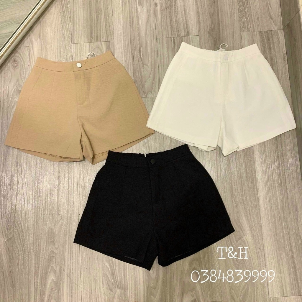 Quần short lụa chun sau Mã 9803