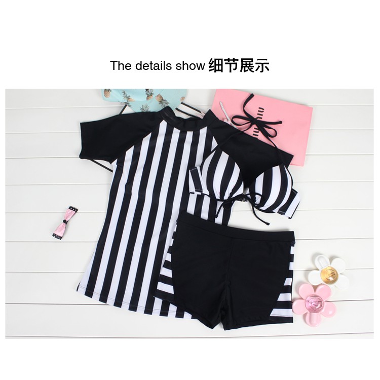 Đồ bơi nữ tay ngắn kiểu dáng thể thao-2 màu | BigBuy360 - bigbuy360.vn