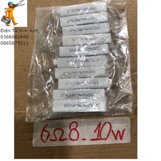 10 con trở sứ công suất 10w 6.8 ôm