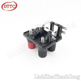 Bộ 2 Chiếc Cọc Đấu Dây Loa 4P WP4-10A 2 Hàng