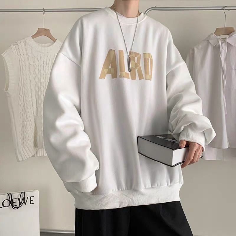 Áo Sweater Nỉ Bông Dài Tay Unisex ALRD