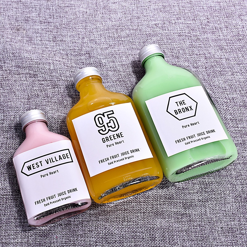 Chai Thuỷ Tinh Dẹp Cổ Cao 100ml - 200ml - 250ml