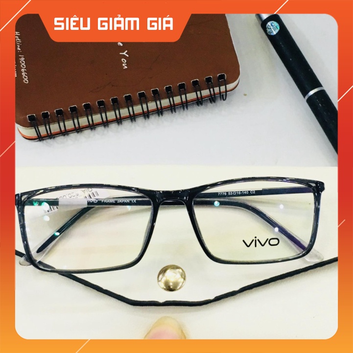 Gọng kính nam nữ dẻo Hàn Quốc VIVO,100% chính hãng+TẶNG HỘP