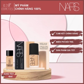 Kem nền Nars Sheer Glow Foundation 4ml - BLINK Cosmetics