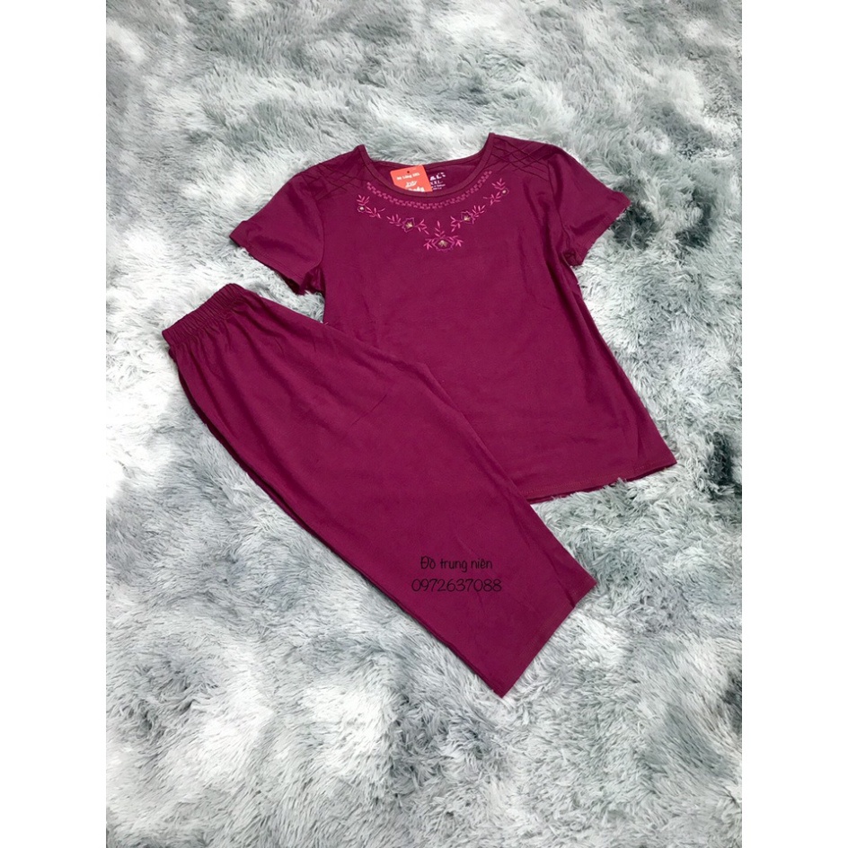 Bộ Đồ Trung Niên, Bộ đồ tay cộc quần lửng MANO chất cotton