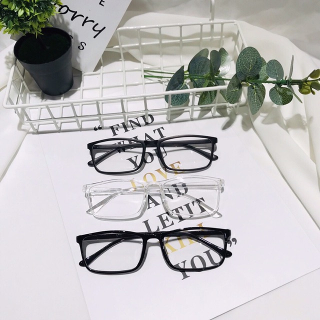 MẮT KÍNH VUÔNG GỌNG DẺO CỰC HOT ( ẢNH THẬT ) | BigBuy360 - bigbuy360.vn