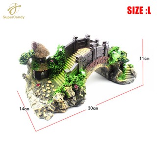 Đồ trang trí Cầu Đá Trang Trí Bể Cá