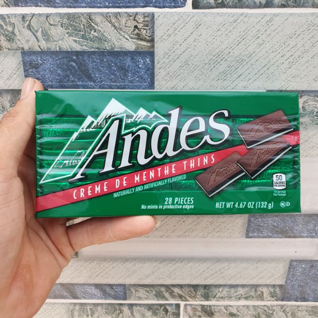 SOCOLA ANDES NHÂN BẠC HÀ
