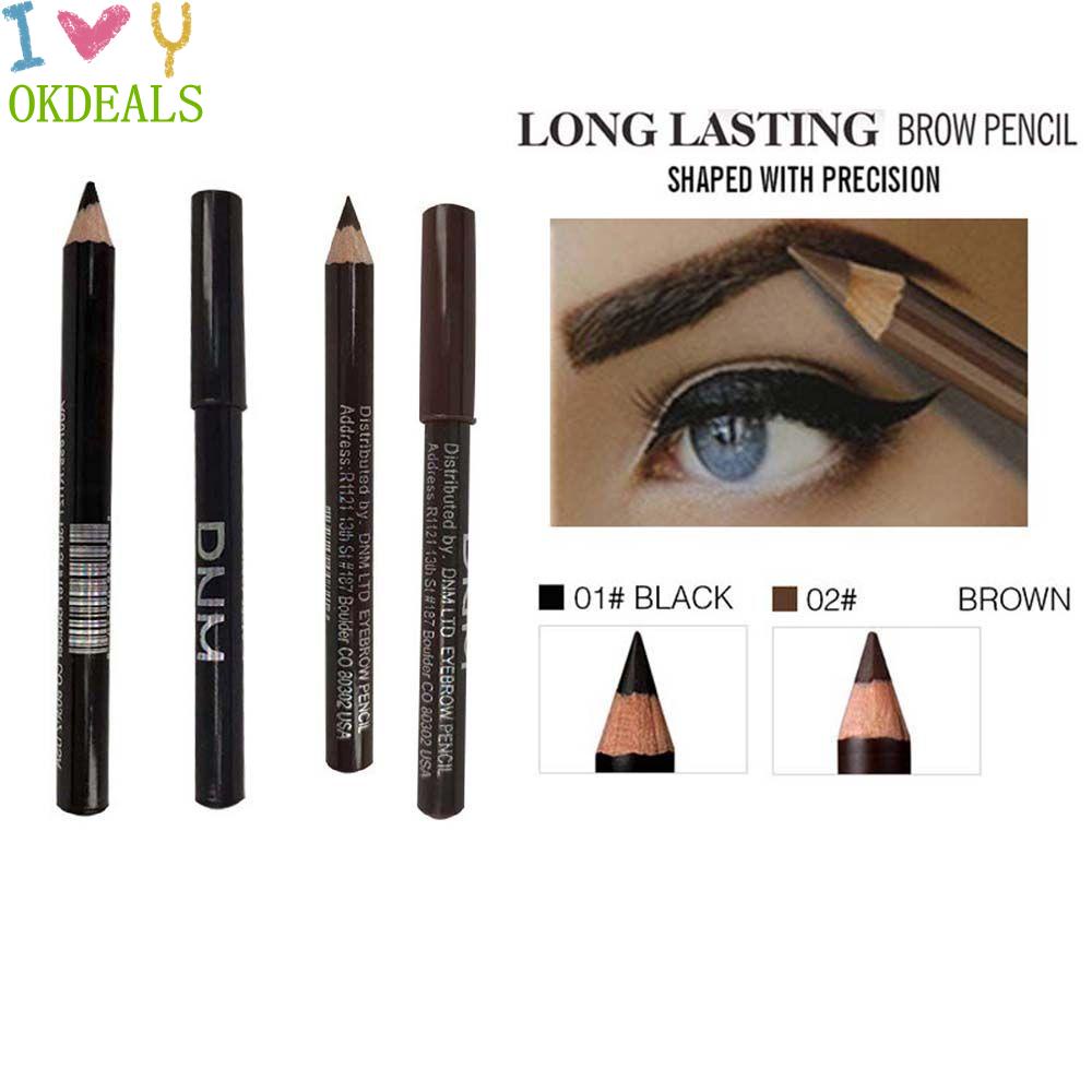 OKDEALS Hot Sale Brow Tattoo Pen Long Lasting Automatic Rotate Eyebrow Pencil Super Fine Waterproof Makeup Beauty Smooth Tint Cosmetic/Multicolor
