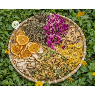 Thảo dược xông mặt ( gói nhỏ dùng thử), hỗ trợ đào thải độc tố da