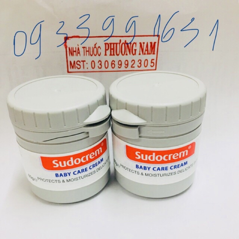 Kem bôi da SUDOCREM ( ngừa và chống hăm tả) 60g